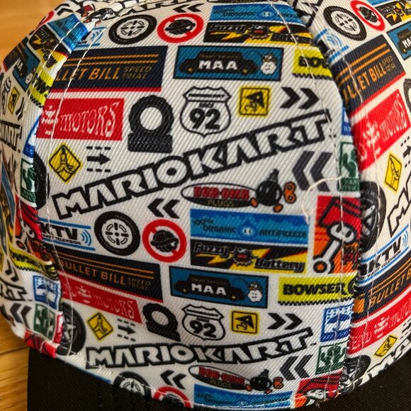 Super Nintendo World Mario Kart Baseball Hat (Adult) - Picture 5 of 7